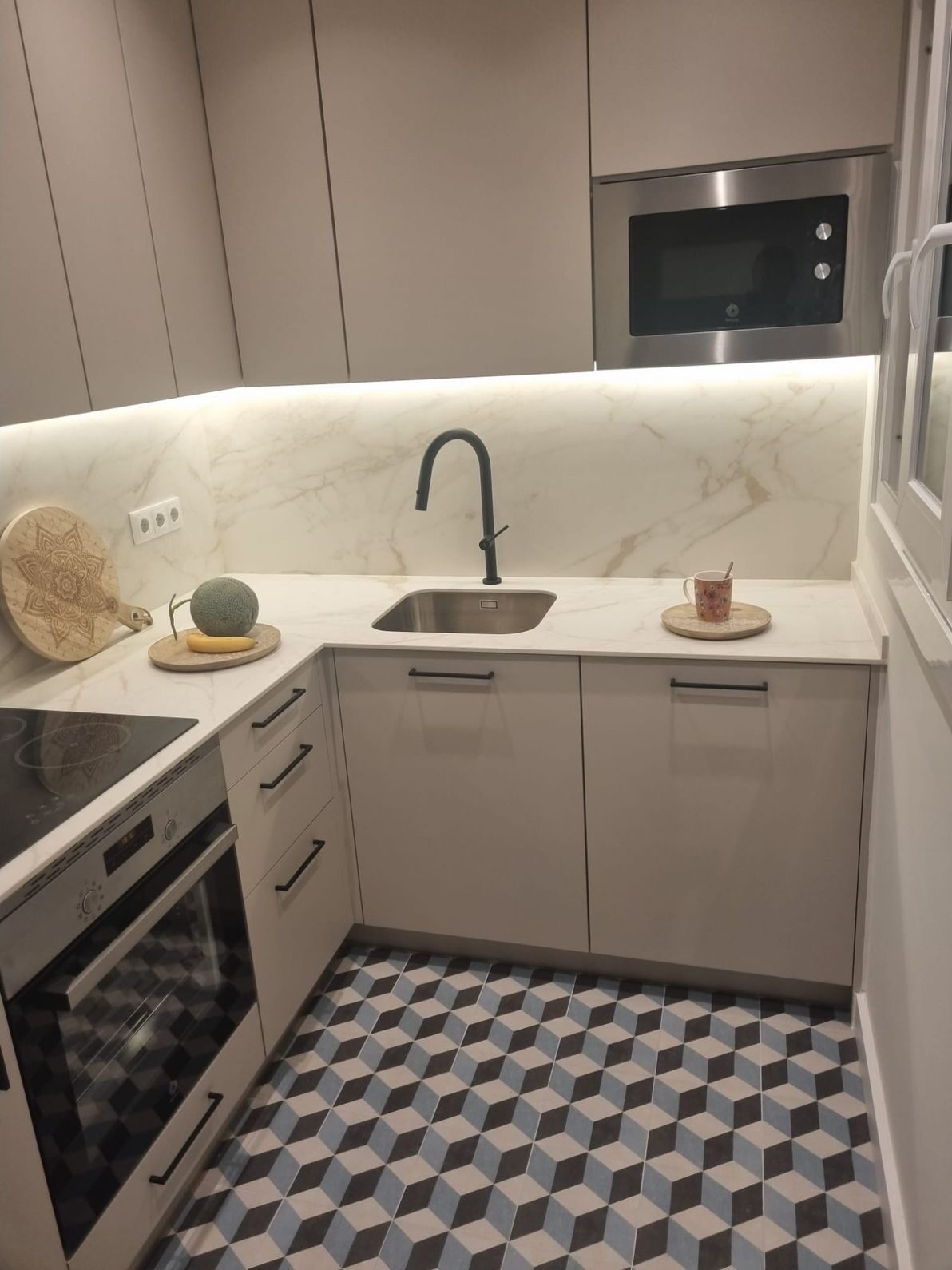 Reforma de cocinas en Eixample, Barcelona — Proyecto Entença de Grupo Arcada Estudio
